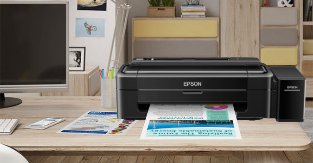 Máy in phun màu Epson L310 thích hợp cho gia đình, văn phòng vừa và nhỏ sử dụng.