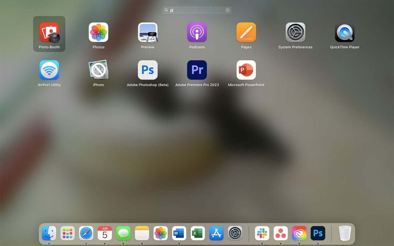 Ứng dụng Apple trên máy Mac