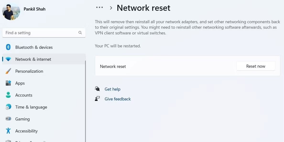 Cách khắc phục lỗi “No Internet Access” trên kết nối Ethernet trong Windows