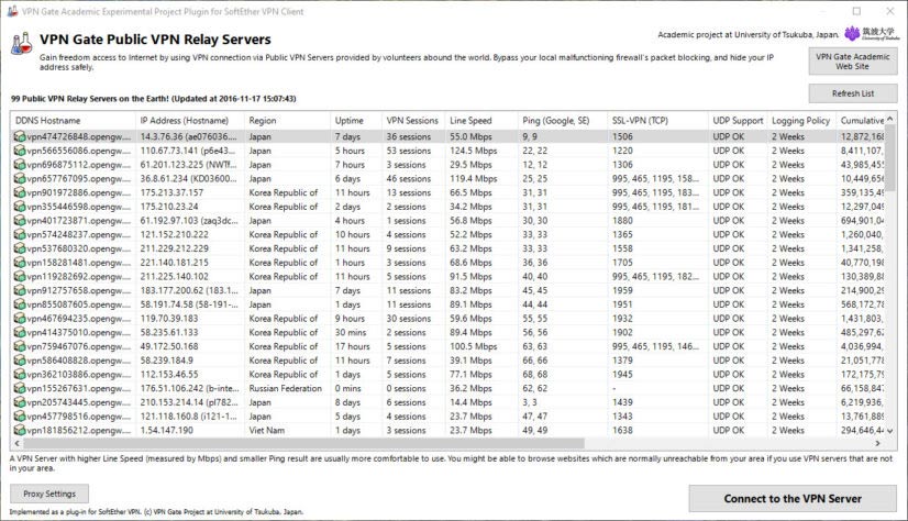 VPN Gate fake IP