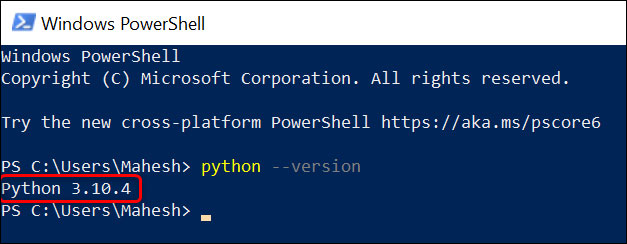 Cách kiểm tra phiên bản Python trên Windows, Mac và Linux