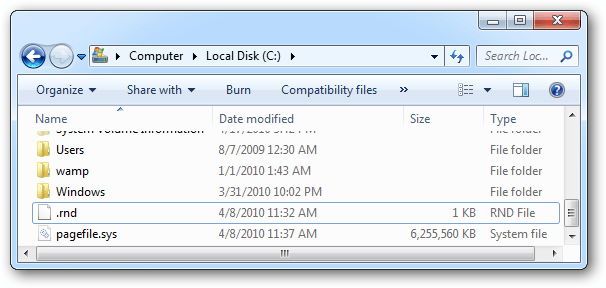  file hiberfil.sys cũng không còn