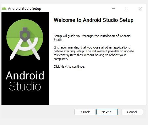 Trình cài đặt Android Studio