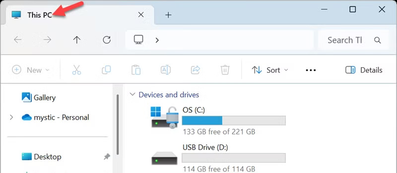 Cách xóa nút Home khỏi File Explorer Windows 11