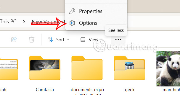 Tùy chỉnh File Explorer Windows 11