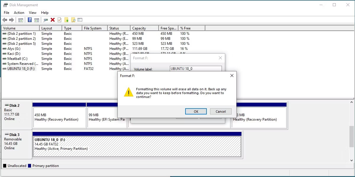 Cách format ổ cứng trên Windows