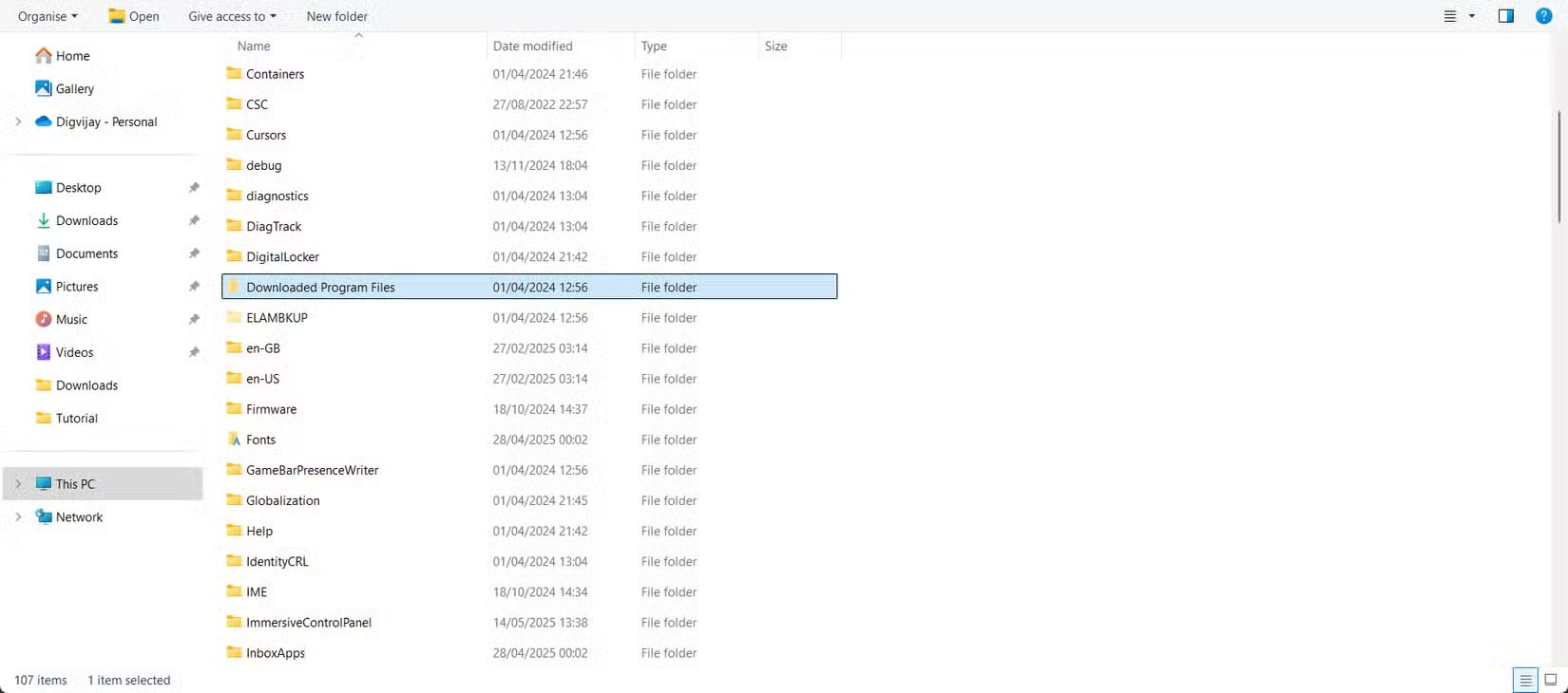 Xóa file chương trình đã tải xuống khỏi File Explorer