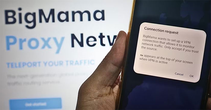 Yêu cầu kết nối VPN miễn phí 