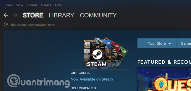 Ứng dụng Steam