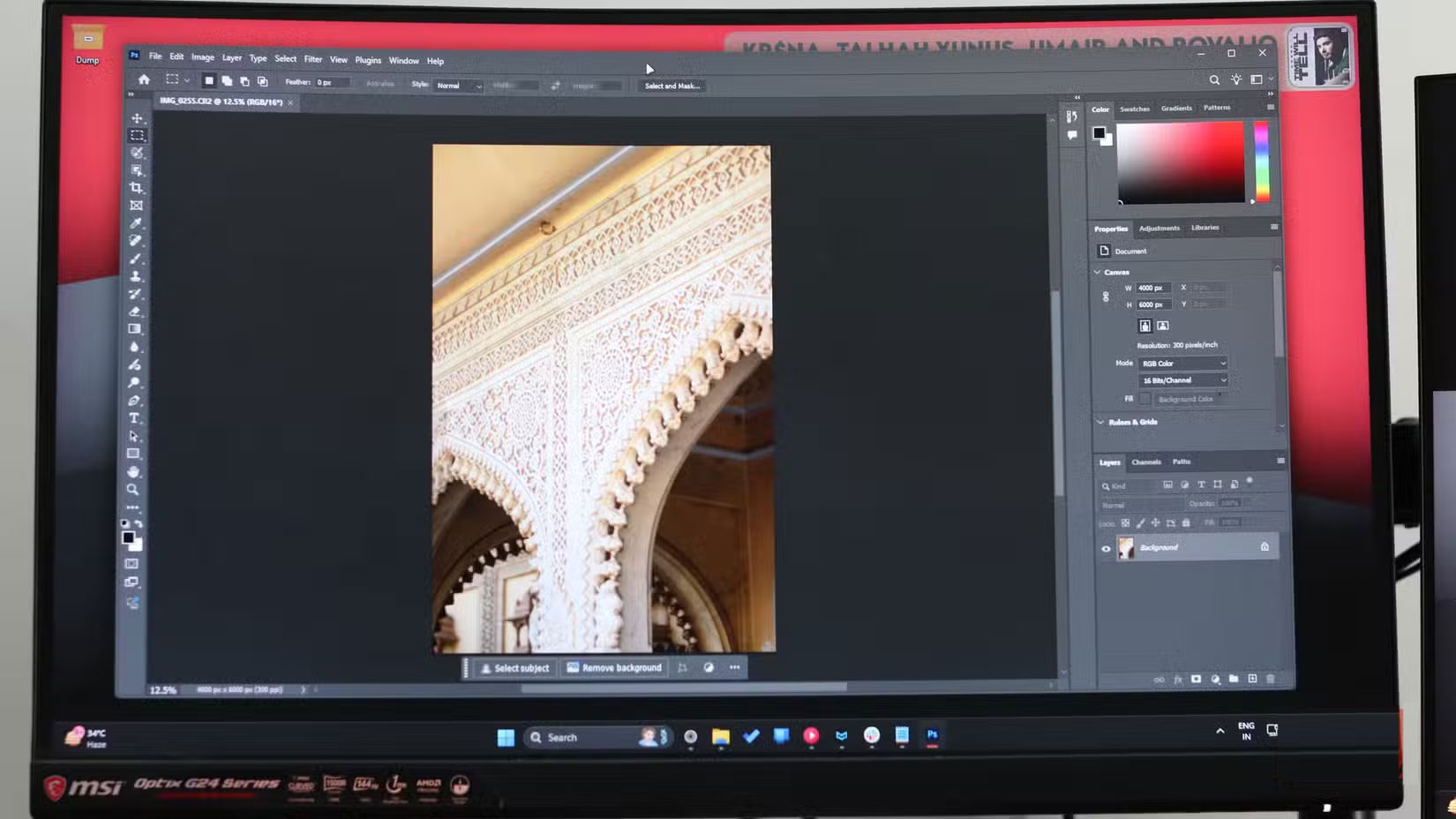 Photoshop 2025 trên Windows 11