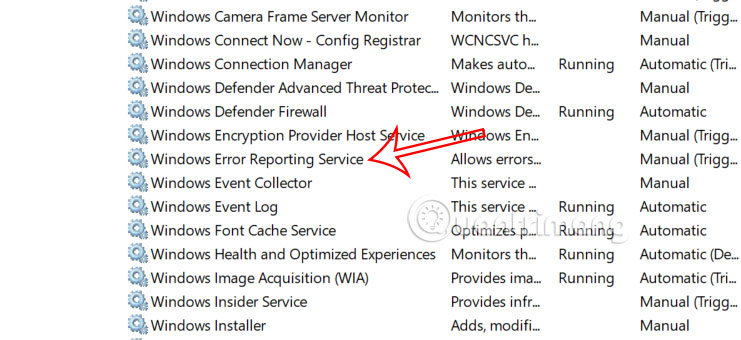 Error Reporting