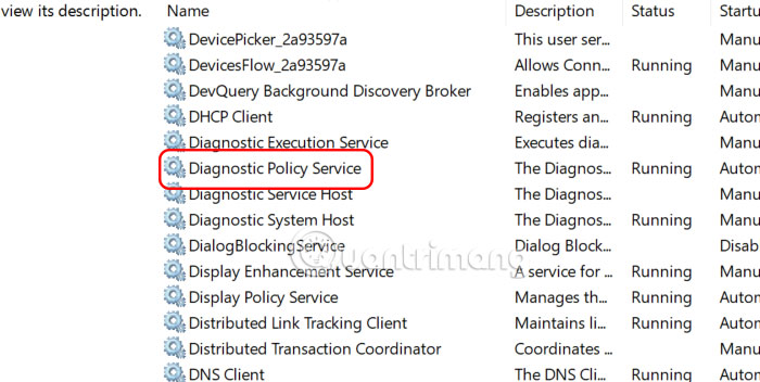 Diagnostic Policy Service