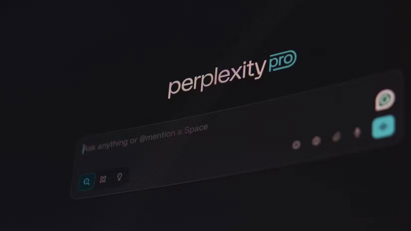 Giao diện người dùng Perplexity trên trình duyệt web