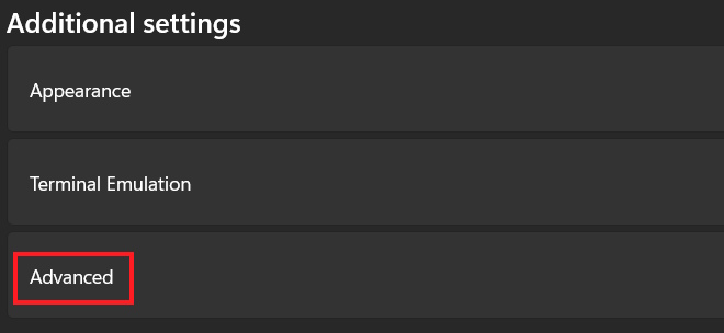 Advanced Terminal trên Windows 11