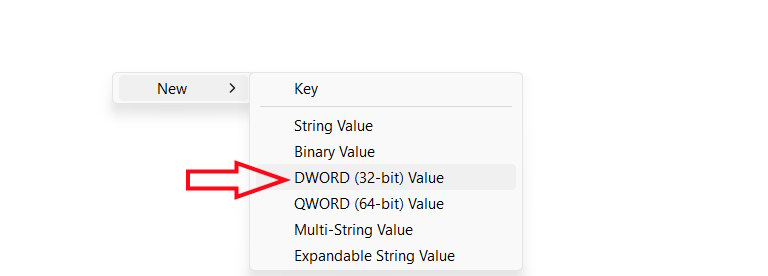 Tạo giá trị mới trong khóa 
