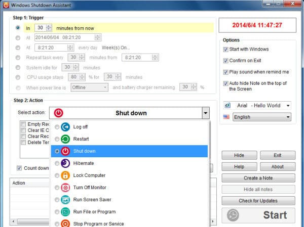 Windows Shutdown Assistant