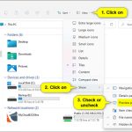 Cách hiển thị Preview Pane của File Explorer trên Windows 10/11