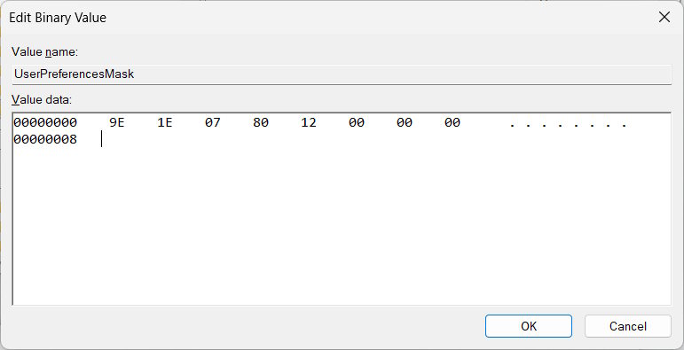 Cách ẩn trò chuột khi gõ văn bản bằng Registry
