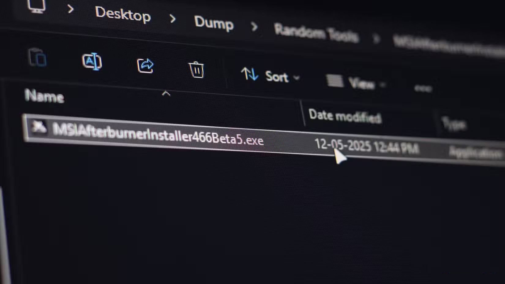 File thực thi trong Windows